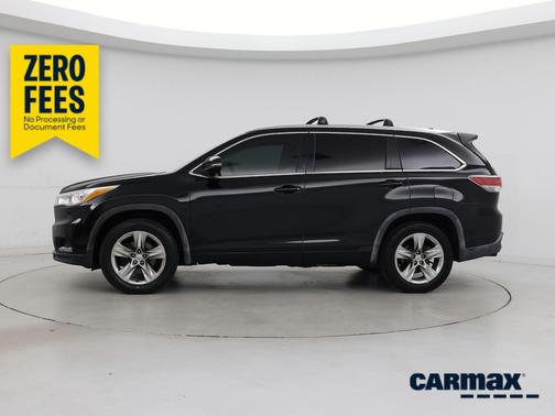 Black 2014 Toyota Highlander Limited