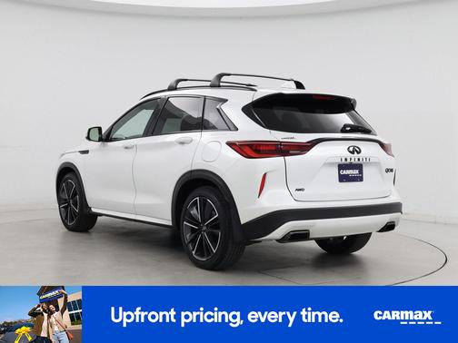 White 2025 INFINITI QX50 Sport
