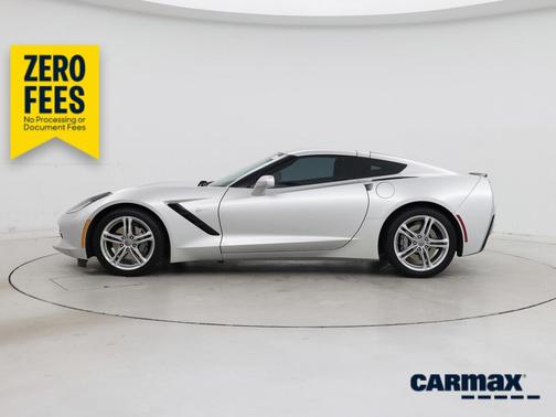 Silver 2017 Chevrolet Corvette Stingray