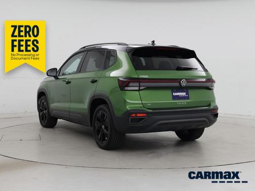 Green 2025 Volkswagen Taos SE Black Edition
