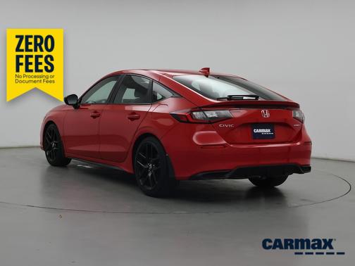 Red 2022 Honda Civic Sport