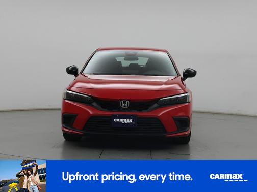 Red 2022 Honda Civic Sport