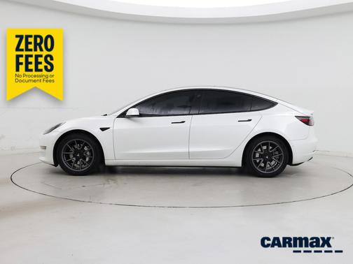 White 2021 Tesla Model 3 Standard Range Plus