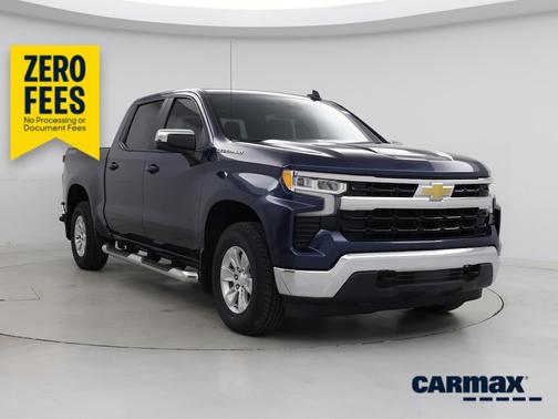 Blue 2022 Chevrolet Silverado 1500 LT