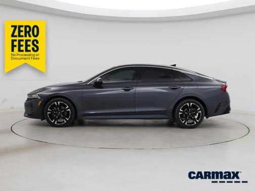 Gray 2021 Kia K5 EX