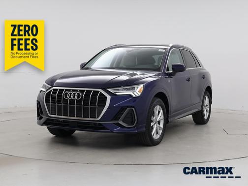 Blue 2025 Audi Q3 S-Line Premium