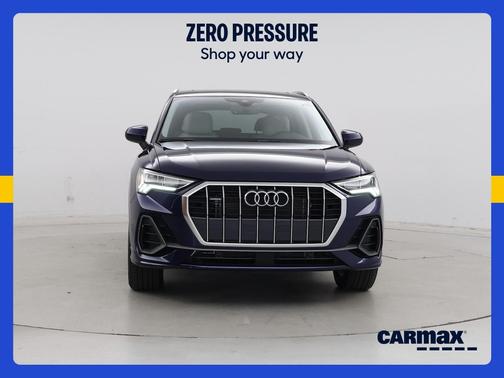 Blue 2025 Audi Q3 S-Line Premium