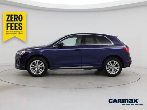 Blue 2025 Audi Q3 S-Line Premium