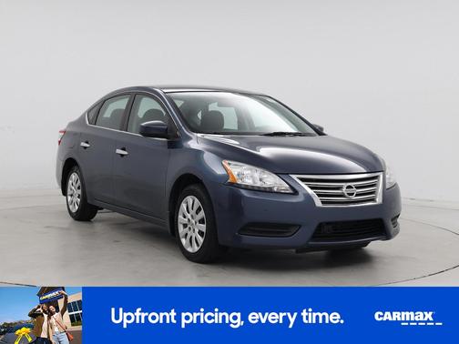 Blue 2015 Nissan Sentra SV
