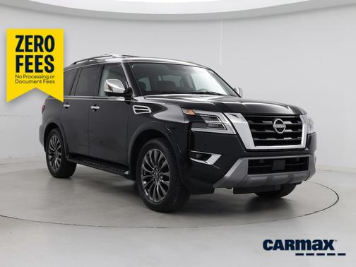 Black 2023 Nissan Armada Platinum