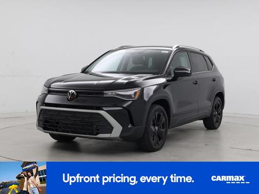 Black 2025 Volkswagen Taos SE
