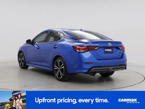 Blue 2021 Nissan Sentra SR