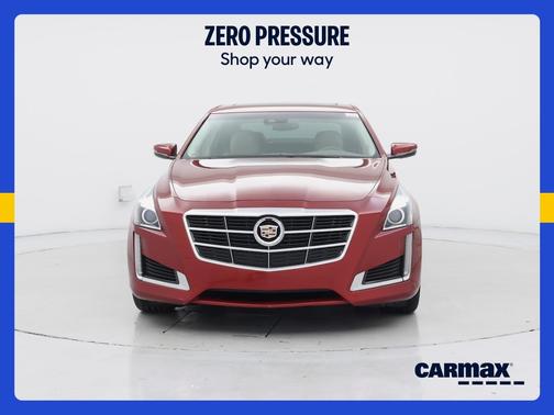 Red 2014 Cadillac CTS Luxury