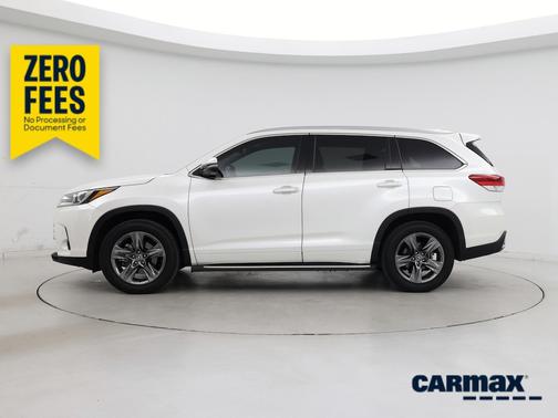White 2018 Toyota Highlander Limited