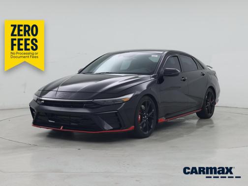 Black 2025 Hyundai ELANTRA N