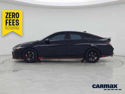 Black 2025 Hyundai ELANTRA N