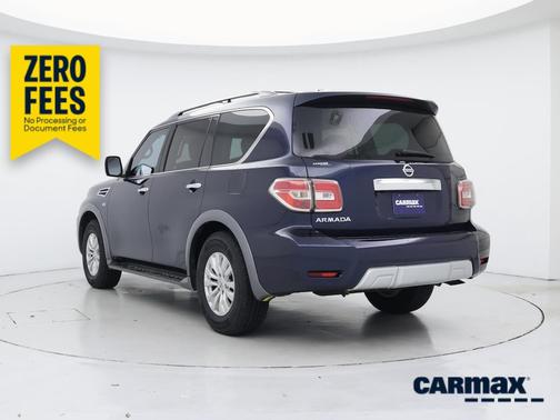 Blue 2018 Nissan Armada SV