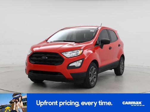 Red 2021 Ford EcoSport S