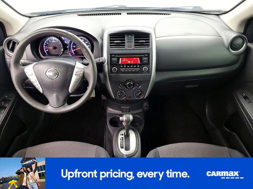 Blue 2017 Nissan Versa SV