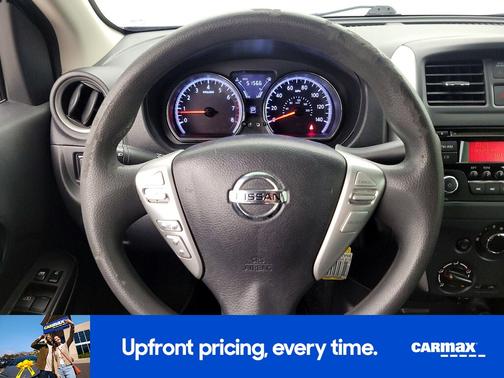 Blue 2017 Nissan Versa SV