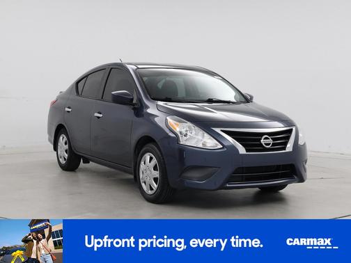 Blue 2017 Nissan Versa SV
