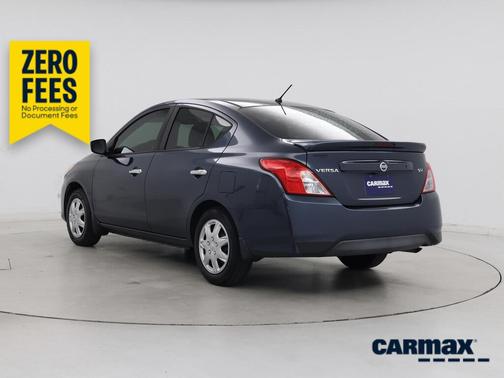 Blue 2017 Nissan Versa SV