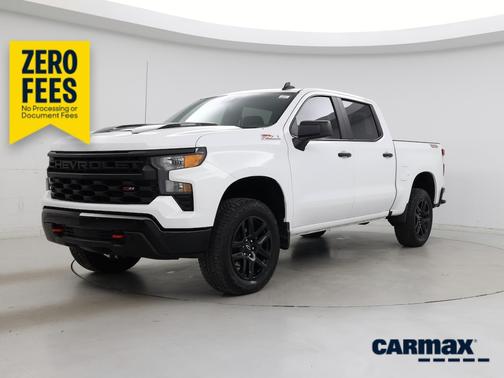 White 2026 Chevrolet Silverado 1500 Custom Trail Boss