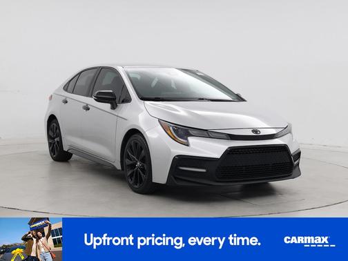 Silver 2021 Toyota Corolla SE Night Shade