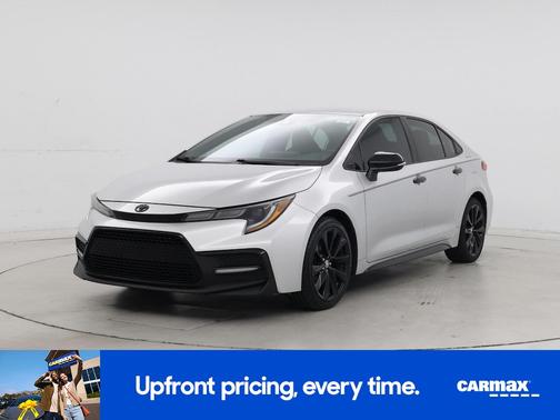 Silver 2021 Toyota Corolla SE Night Shade