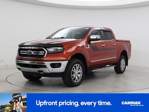 Orange 2022 Ford Ranger Lariat