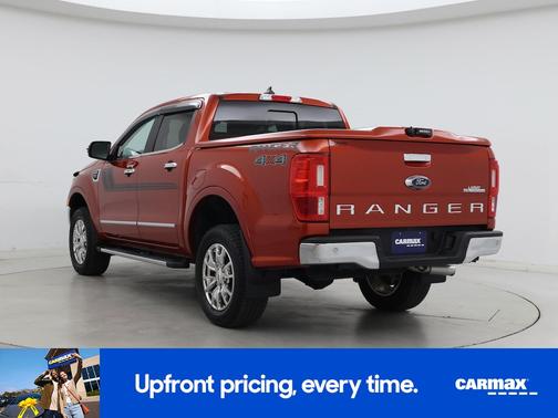 Orange 2022 Ford Ranger Lariat