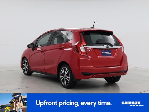 Red 2019 Honda Fit EX