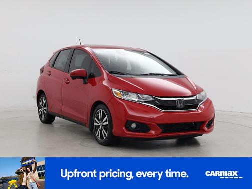 Red 2019 Honda Fit EX
