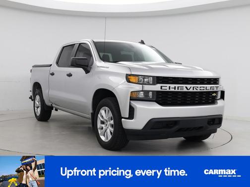 Silver 2021 Chevrolet Silverado 1500 Custom