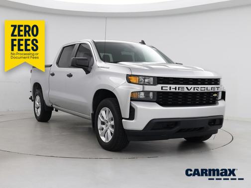 Silver 2021 Chevrolet Silverado 1500 Custom
