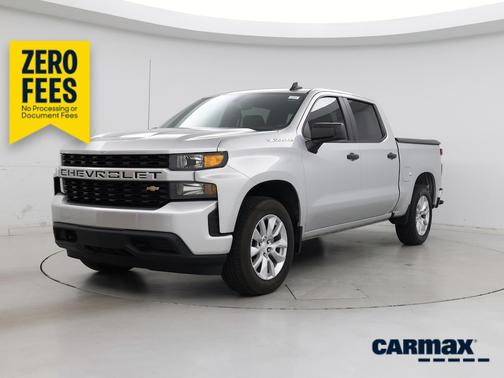 Silver 2021 Chevrolet Silverado 1500 Custom