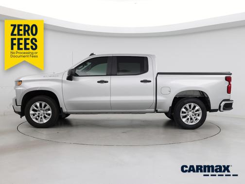 Silver 2021 Chevrolet Silverado 1500 Custom