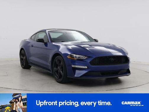 Blue 2022 Ford Mustang Ecoboost