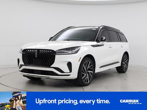 White 2025 Lincoln Aviator Black Label