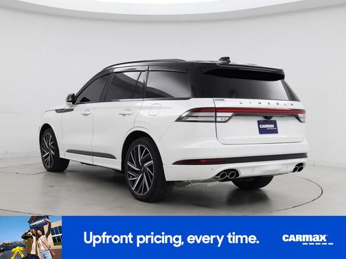 White 2025 Lincoln Aviator Black Label
