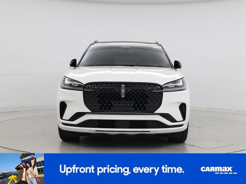 White 2025 Lincoln Aviator Black Label