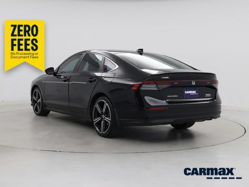 Black 2023 Honda Accord Hybrid Sport