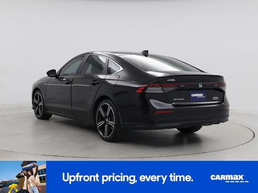 Black 2023 Honda Accord Hybrid Sport