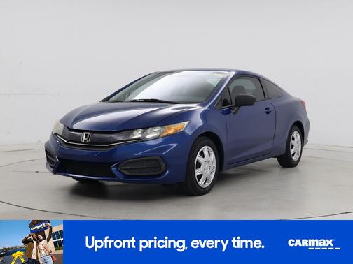Blue 2015 Honda Civic LX