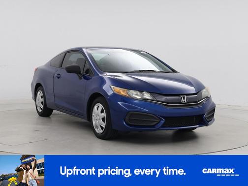 Blue 2015 Honda Civic LX