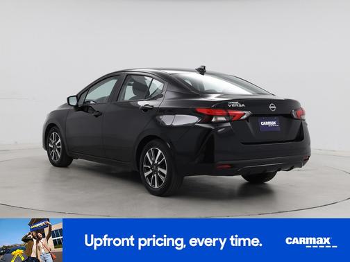 Black 2025 Nissan Versa SV