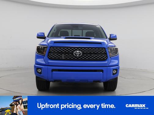 Blue 2021 Toyota Tundra SR5