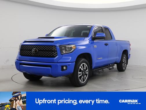 Blue 2021 Toyota Tundra SR5