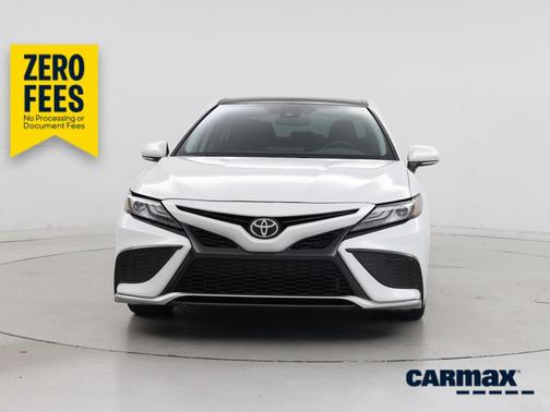 White 2021 Toyota Camry XSE