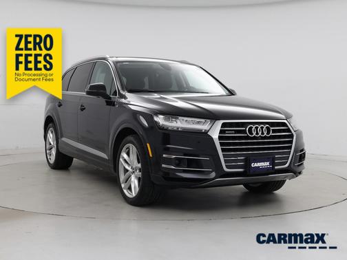 Black 2018 Audi Q7 Prestige